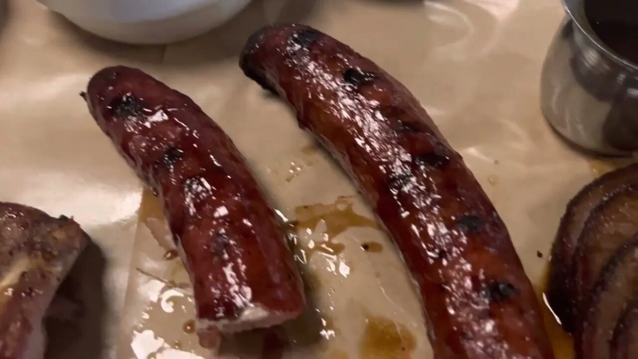 Here is dinner (I shared half). Lucille’s BBQ. Amazing.