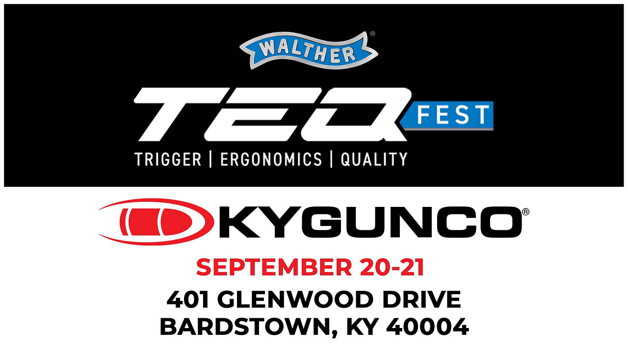 Walther TEQ Fest at the KYGUNCO Bardstown Indoor Range