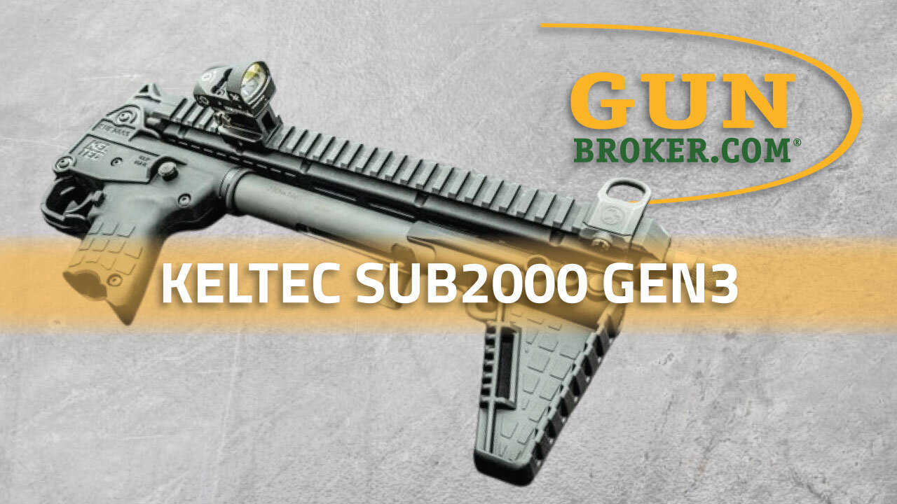 Keltec SUB2000 GEN3: Features and Specs | GunBroker | #keltec