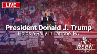 LIVE: President Trump Holds a Rally in Latrobe, PA - 10/19/24