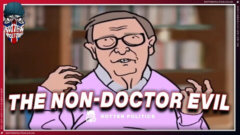 Comedy cartoon of Bill Gates NAILS it