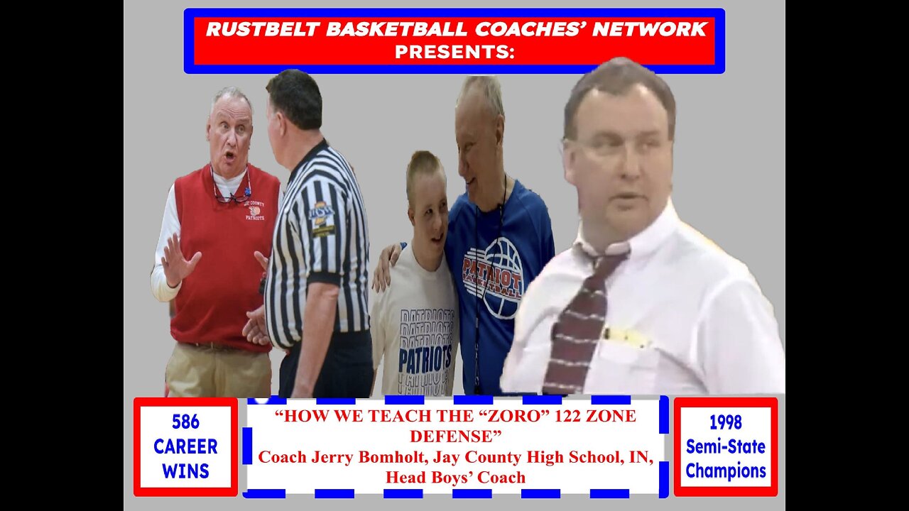 RBCN Video: Coach Jerry Bomholt's 122 Half Court Zone Defense: From A to Z