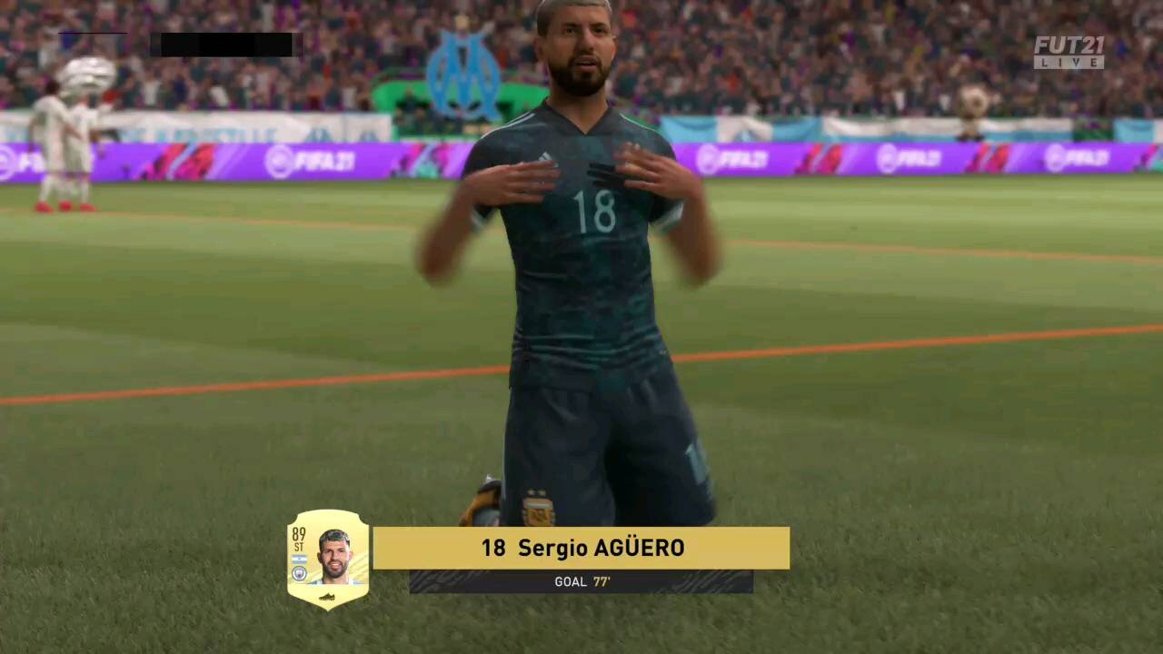 Fifa21 FUT Squad Battles - Sergio Agüero strike