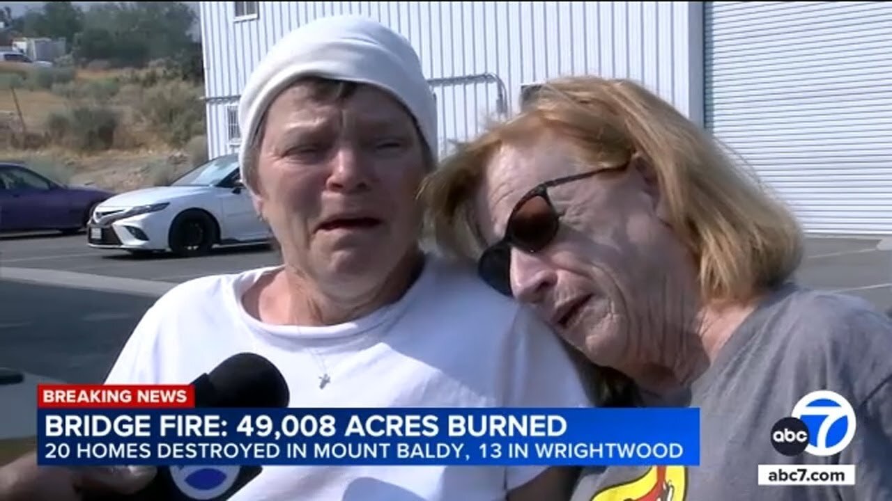 Residents of Piñon Hills terrified for homes, pets as destructive Bridge Fire approaches