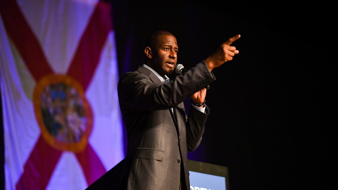 Andrew Gillum Concedes In Florida's Gubernatorial Race