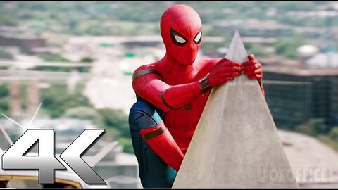 SPIDER-MAN HOMECOMING Best Action Scenes 4K HD