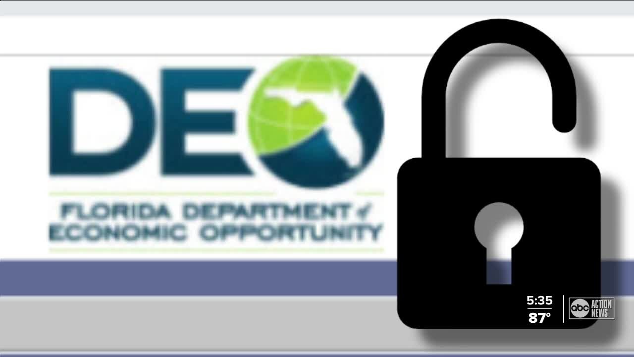 Some unemployment claims are being locked and unlocked repeatedly