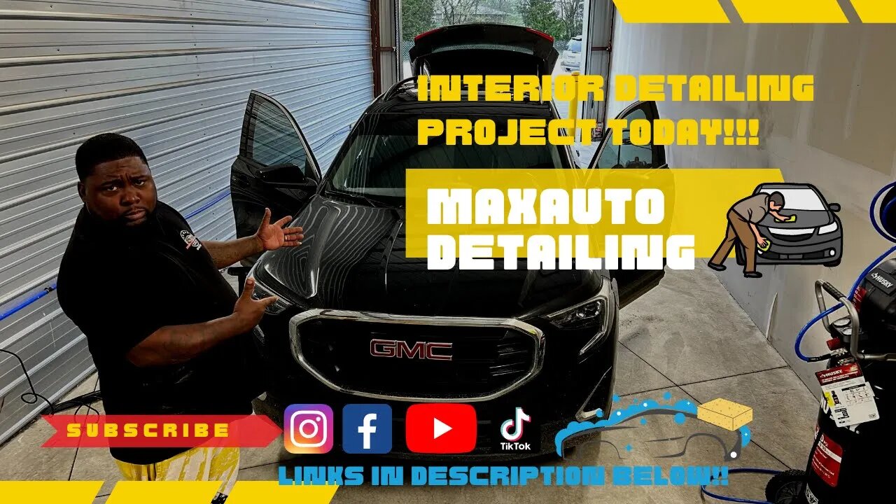 Interior Detail Project #GMC #maxautodetailingnwa #cardetailer #detailing #autodetailing