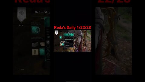 Reda’s Daily 1/22/23