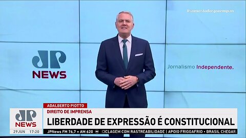 Editorial: Liberdade de expressão é constitucional