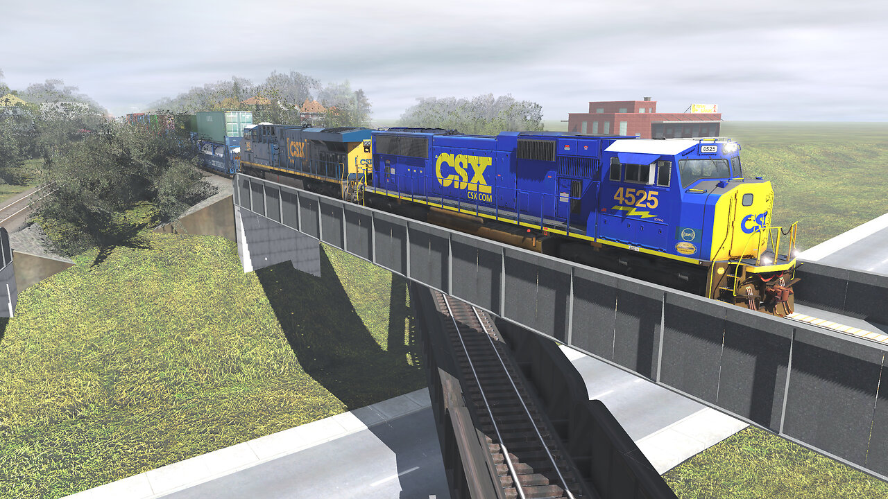 Trainz Plus Railfanning: Port Strike Detours