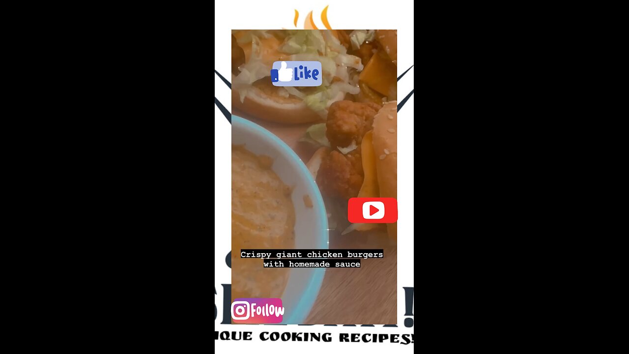 Crispy giant chicken burgers with homemade burger sauce ep 24#RamadanMubarak#ramadanseries #👌