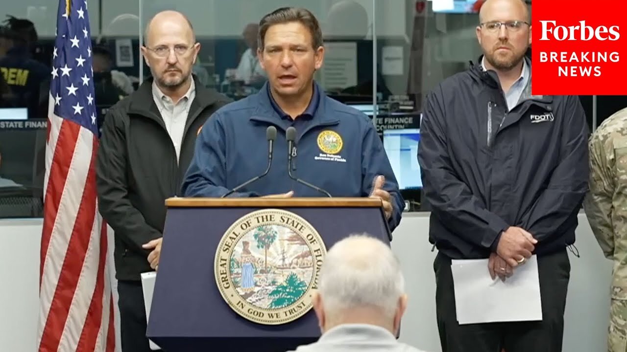 JUST IN: Gov. Ron DeSantis Holds Press Briefing About Tropical Storm Debby As It Nears Florida | NE