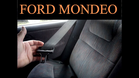 Ford Mondeo 1993 1996 - Problèmes de ceinture de sécurité, comment faire