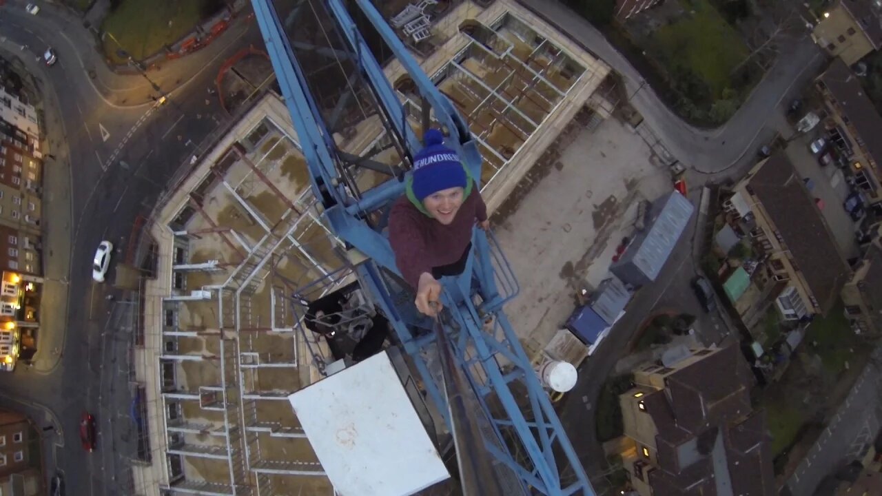 DROPPING IPHONE OFF 150FT CRANE!