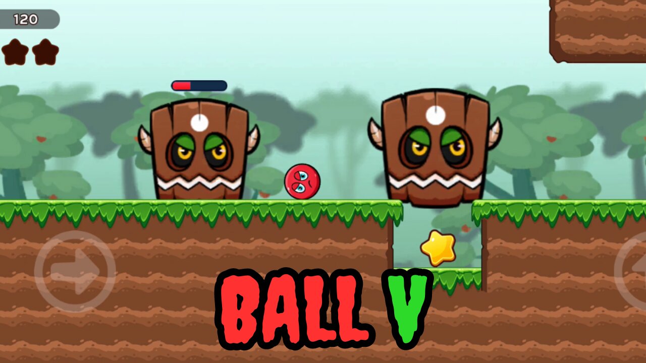 Ball V Mobile Phone Gameplay Master the Ultimate Red Ball Challenge | Ball V Red Boss Challenge