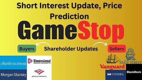 Gamestop ($GME) Recent Shareholder Moves, Short Interest & Price Prediction