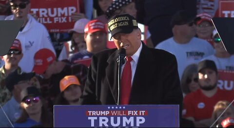 I’M HAPPY TO SEE OBAMA NASTY! Trump Kinston NC rally
