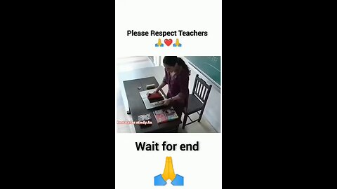 respect teacher always