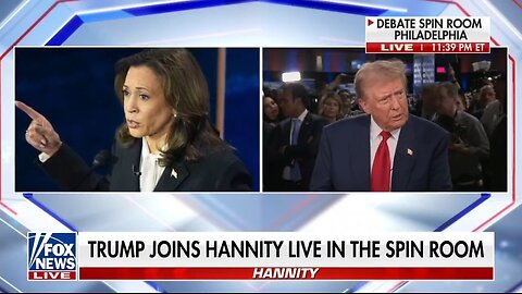 Trump's First Reaction After The Three On One Debate