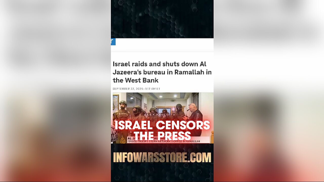 Harrison Smith: Israel Raids Arab News Agency - 9/29/24