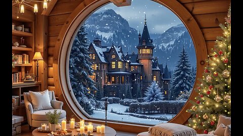 🎄❄️☃️ CHRISTMAS FIREPLACE MUSIC Relaxing Piano Christmas Music Ambience