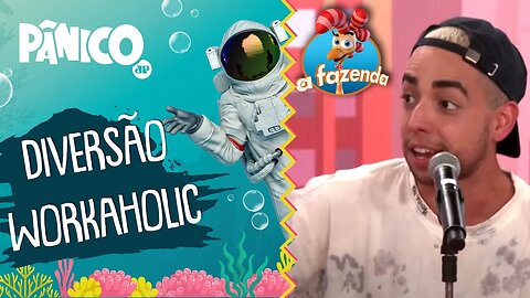 Lucas Selfie fala COMO O PÂNICO O AJUDOU DURANTE A FAZENDA