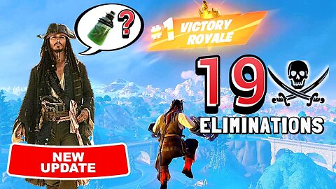FORTNITE 19 ELIMINATIONS Jack Sparrow Solo Vs Squads Zero build gameplay XBOX controller overlay
