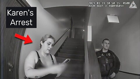 "From Argument to Arrest: Karen's Shocking Moment"
