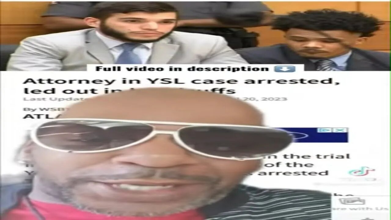 #ysl attorney arrested in court 🤣 what's really going on?? Busted again in the #courtroom