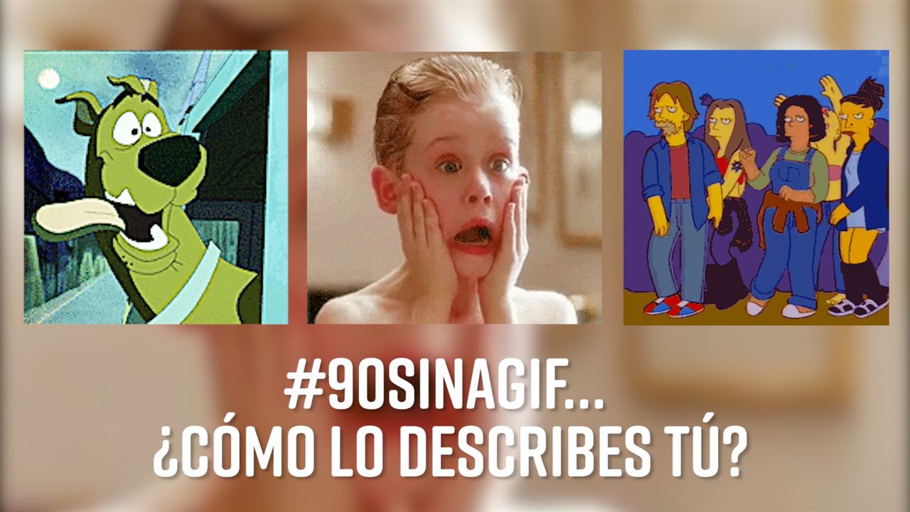 Saca la nostalgia que llevas dentro con #90sinaGif