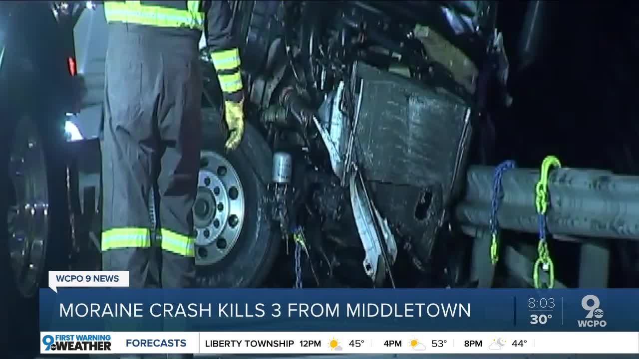 Wrong-way crash kills 3 people from Middletown