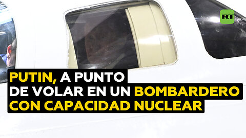 Putin realizará un vuelo en un novedoso bombardero estratégico ruso con capacidad nuclear