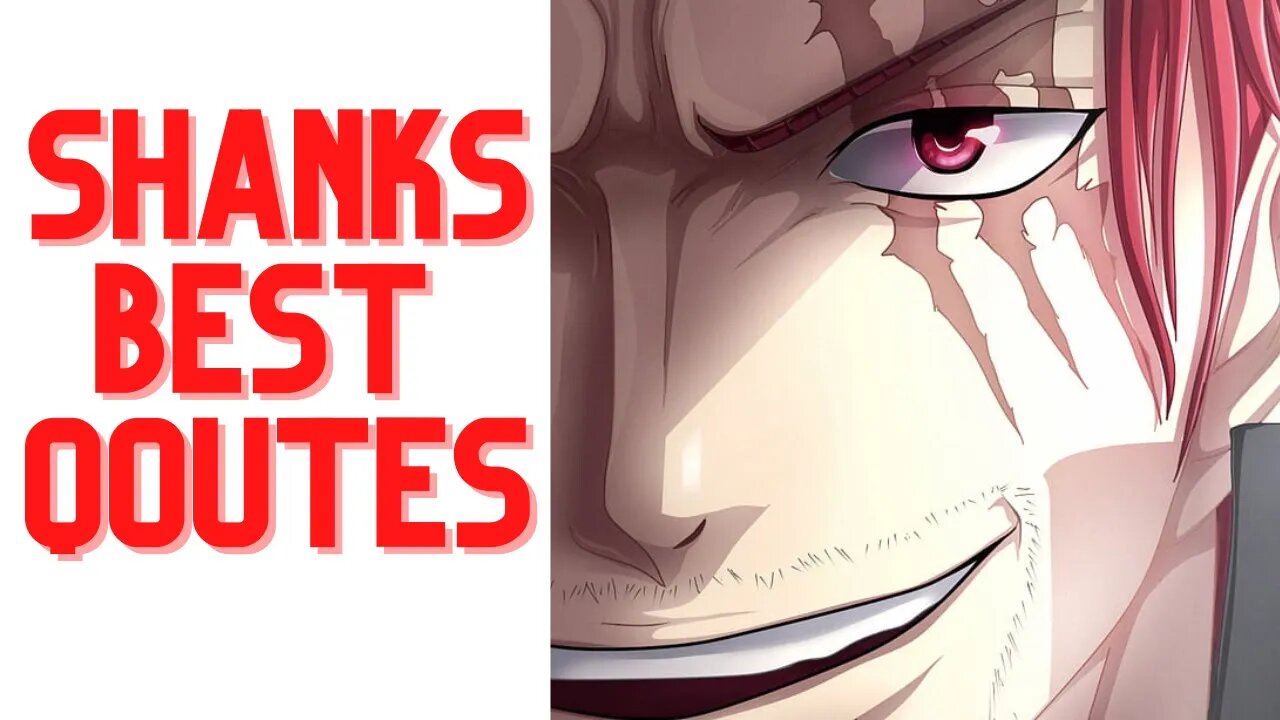 TOP 5 SHANKS QOUTES/SPEECH | AMAZING QOUTES