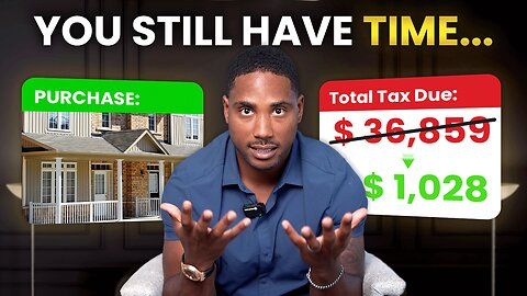 How to Avoid Taxes with Real Estate Before Year End!