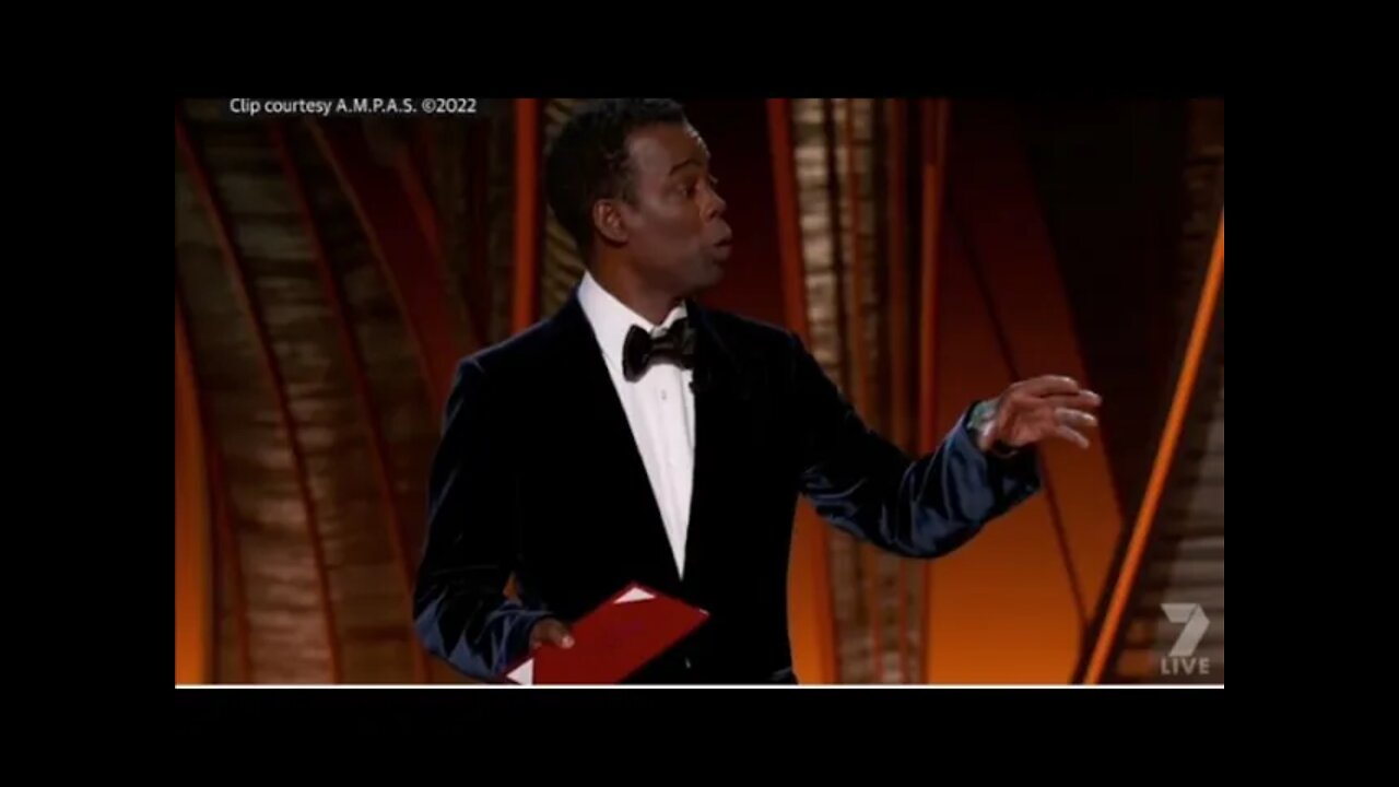 Watch the uncensored moment Will Smith smacks Chris Rock on stage at the Oscars, drops F-bomb