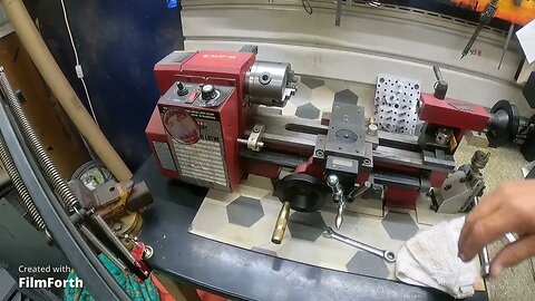 first use.(camera) mini lathe/mill