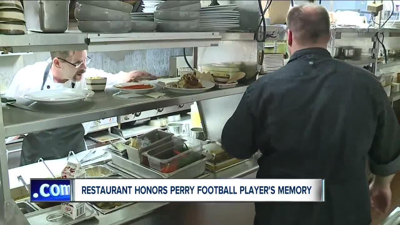 New Tuscarawas County restaurant named after football player who died in May