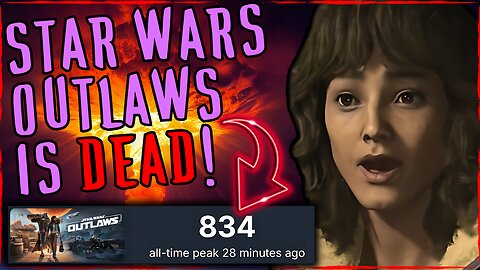 Star Wars Outlaws FAILURE on Steam! Huge Update Can't Stop the FLOP!