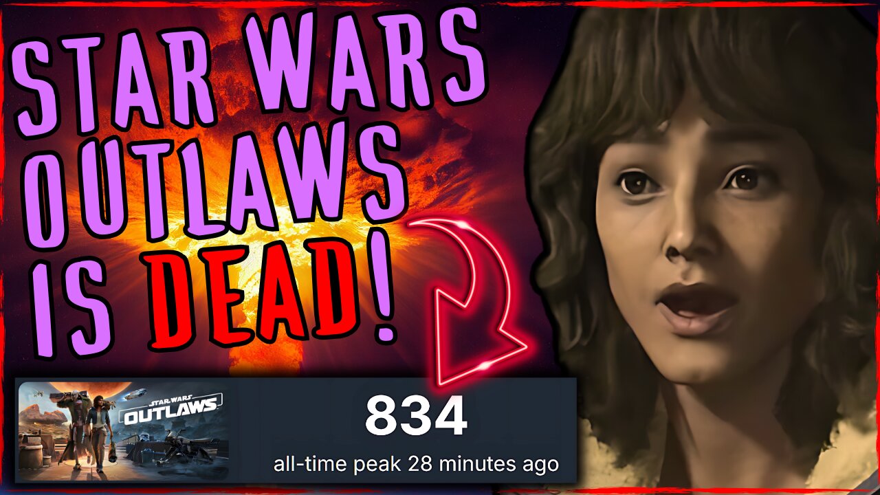 Star Wars Outlaws FAILURE on Steam! Huge Update Can't Stop the FLOP!
