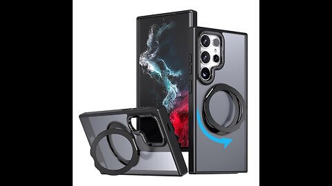For Samsung Galaxy S24 Ultra 5G Wing Series MagSafe Magnetic Ring Holder Phone Case
