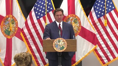 Reporter Gets More Than He Bargained For After Asking Gov. Ron DeSantis About The 'Trans Care Ban'