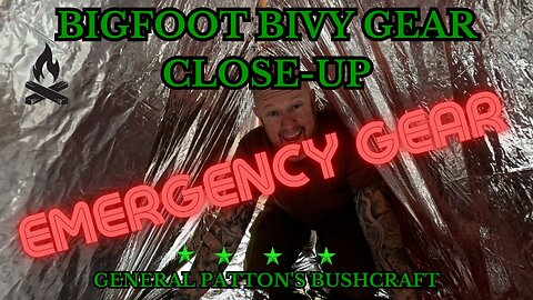 EMERGENCY GEAR - THE BIVY FROM BIGFOOT