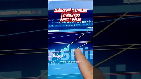 Análise de pré-abertura do mercado. 25/07/2024 #shorts #daytrade #analisetecnica #priceaction