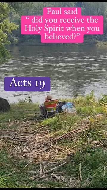 What did Paul say about receiving the Holy Spirit? Acts 19 #HolySpirit #Jesus #baptism