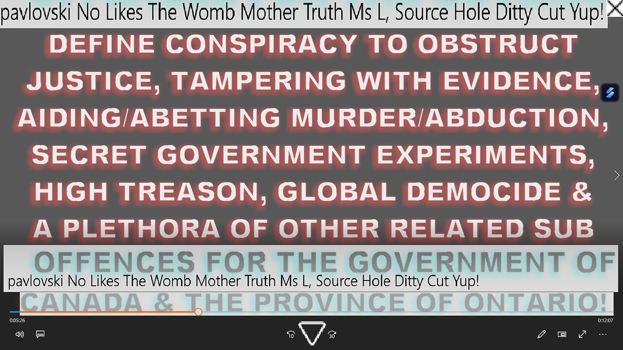 pavlovski No Likes The Womb Mother Truth Ms L, Source Hole Ditty Low Res Cut Yup!