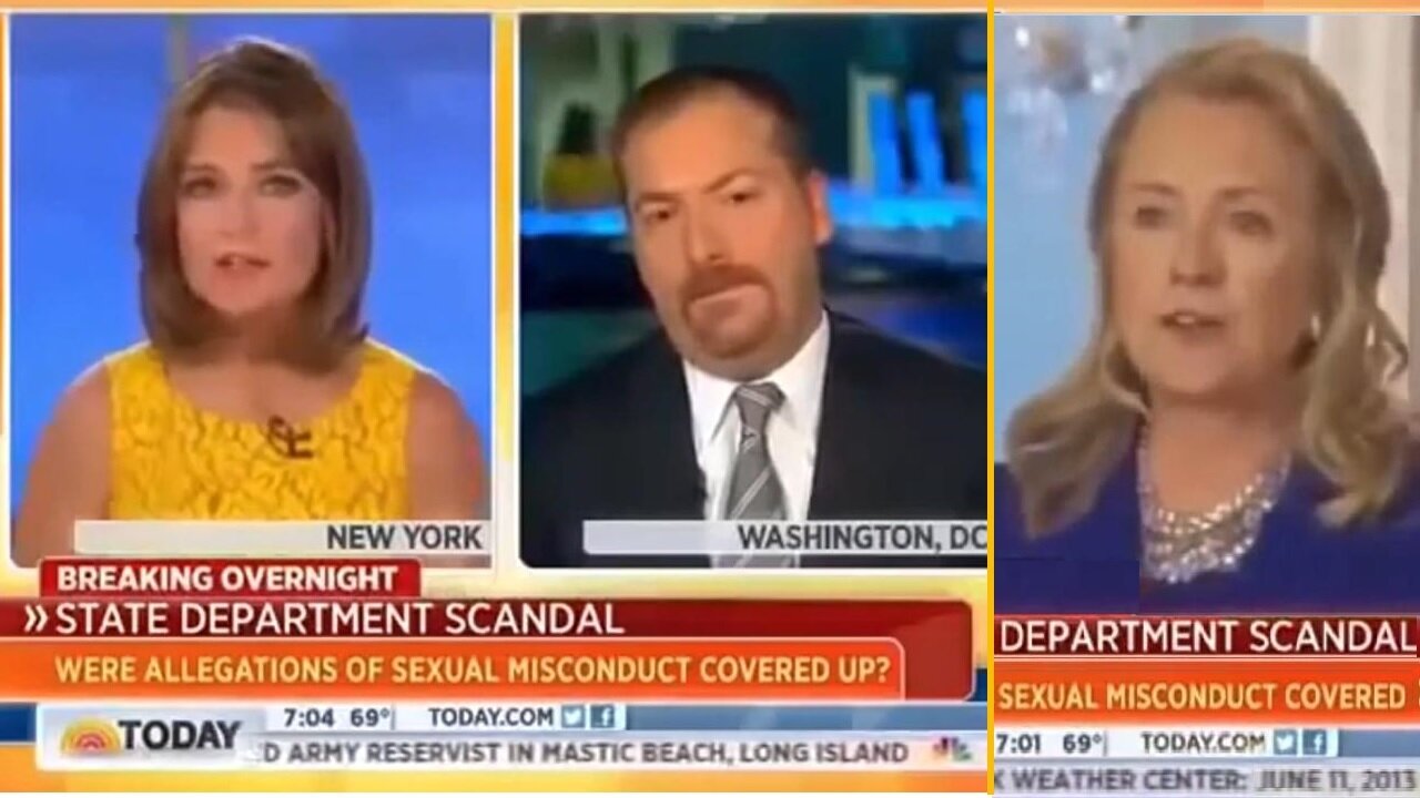 Remember? Hillary Clinton Cover Up For Pedophilia in her Ranks? NBC News (11 Jun 2013) State Department was accused of covering up crimes of prostitution & pedophilia, quashing an investigation of sexual offenders