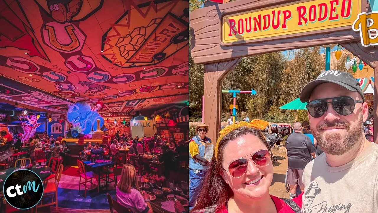 We Went To The Brand New Roundup Rodeo BBQ | Walt Disney World | Disney Dining