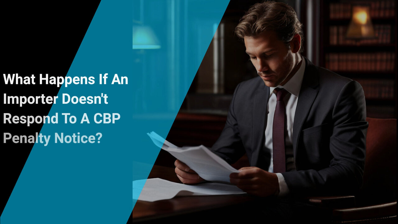 Consequences Unveiled: What Happens When Importers Ignore CBP Penalty Notices