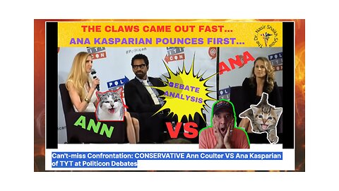 Can't-miss Confrontation: Ann Coulter & Ana Kasparian Debate Immigration
